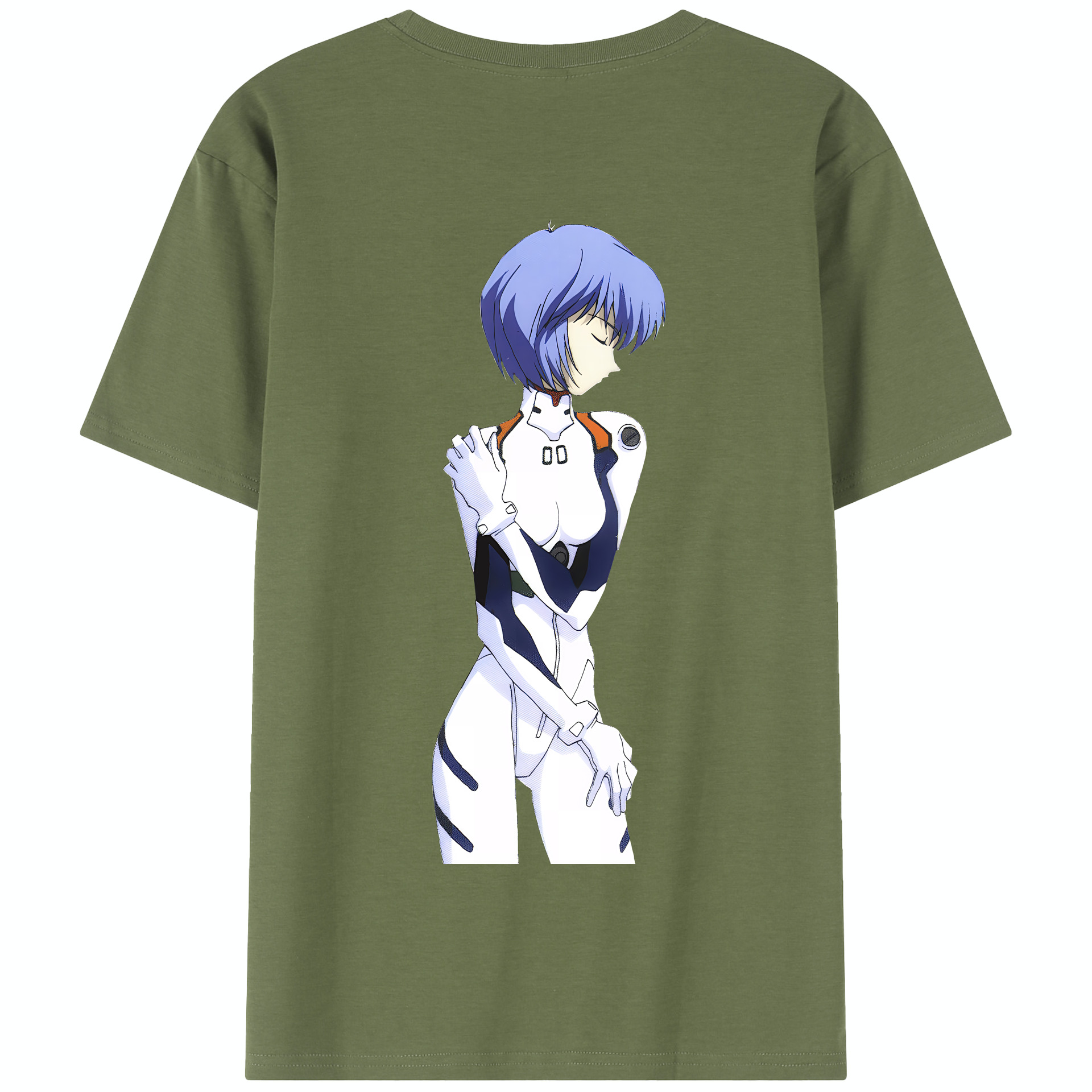 （画像用） EVA 新世紀エヴァンゲリオン 綿100％半袖Tシャツ（背面プリント）